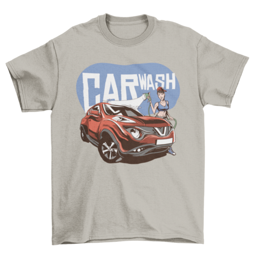 Car Wash Girl T-shirt