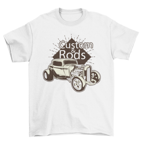 Hot Rod Custom Quote T-shirt Design