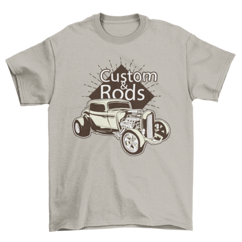 Hot Rod Custom Quote T-shirt Design