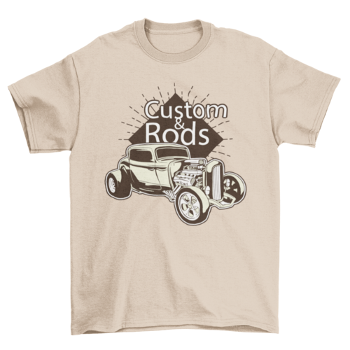 Hot Rod Custom Quote T-shirt Design