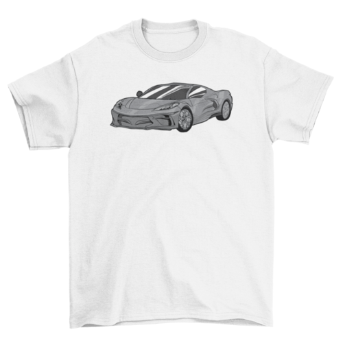 Elegant sportscar t-shirt