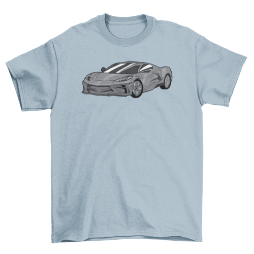 Elegant sportscar t-shirt