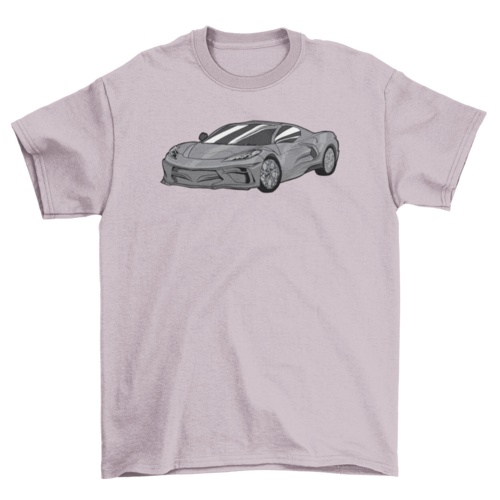 Elegant sportscar t-shirt