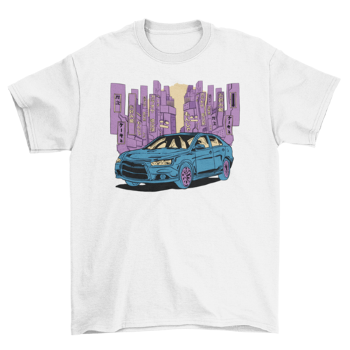 Japanese car t-shirt