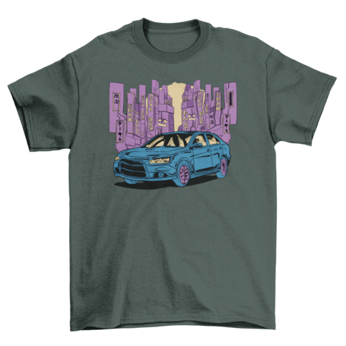 Japanese car t-shirt